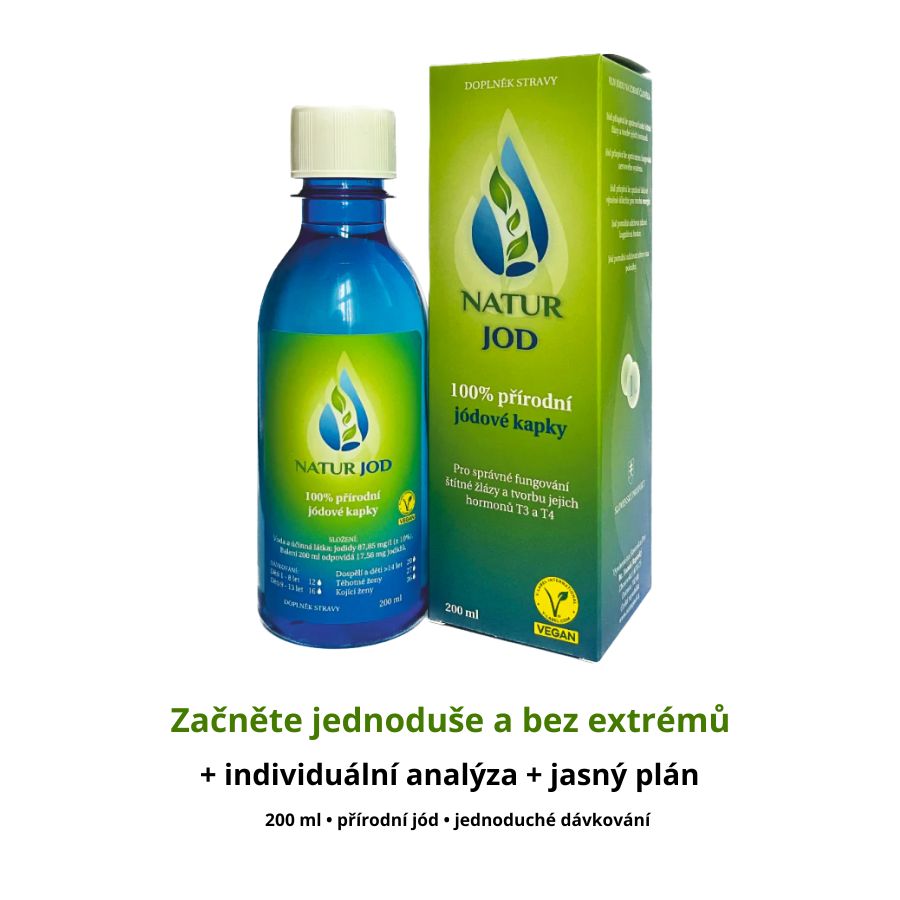 NATUR JOD – 100 % přírodní jódové kapky